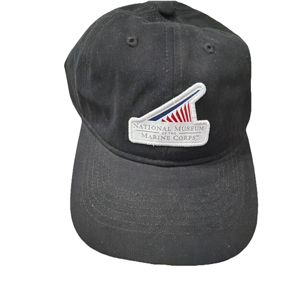 National Museum of the Marine Corps Hat Black Adjustable Baseball Cap USMC New